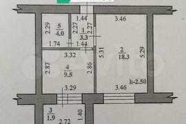 Квартира, 1 комната, 35 м²