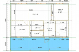 Дом 69 м² на участке 4,9 сот.