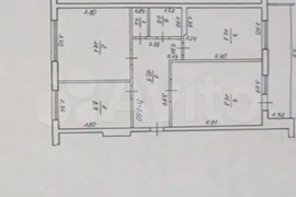 3-к. квартира, 65,2 м², 5/5 эт.
