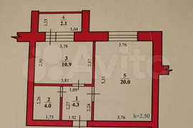 1-к. квартира, 39,2 м², 3/9 эт.