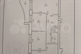 3-к. квартира, 90,7 м², 4/6 эт.