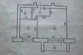 1-к. квартира, 33 м², 5/5 эт.
