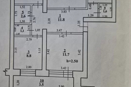4-к. квартира, 79,1 м², 2/5 эт.