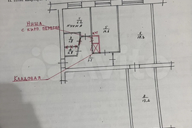 3-к. квартира, 57,9 м², 1/5 эт.