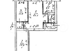 3-к. квартира, 65 м², 3/5 эт.