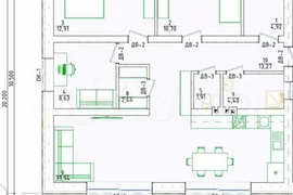 Дом 95 м² на участке 5 сот.