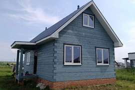 Недостроен: Дом 85 м² на участке 15 сот.