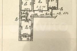 3-к. квартира, 67,8 м², 4/9 эт.