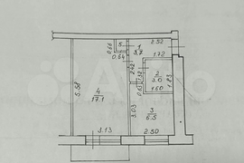 1-к. квартира, 30,6 м², 2/5 эт.
