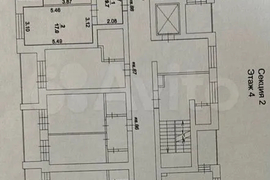 2-к. квартира, 57,3 м², 4/9 эт.