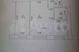 2-к. квартира, 40,4 м², 1/5 эт.