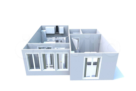 1-к. квартира, 42,1 м², 5/10 эт.