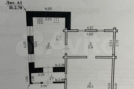 Дом 56 м² на участке 5,5 сот.