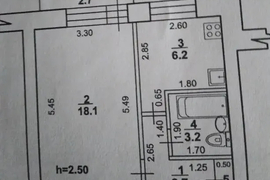 1-к. квартира, 31,8 м², 2/5 эт.