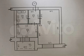 1-к. квартира, 38,3 м², 7/9 эт.