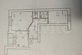 2-к. квартира, 53,1 м², 3/9 эт.