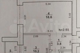 1-к. квартира, 36,6 м², 7/9 эт.