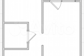 1-к. квартира, 34,7 м², 1/5 эт.