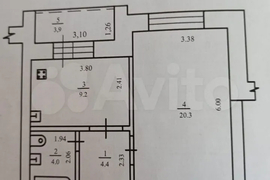 1-к. квартира, 41,9 м², 7/9 эт.