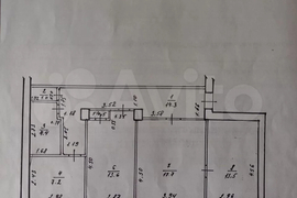 3-к. квартира, 72,2 м², 1/3 эт.