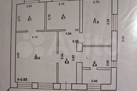 Дом 68 м² на участке 6,5 сот.