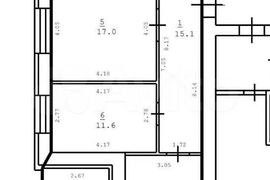 3-к. квартира, 81 м², 3/9 эт.