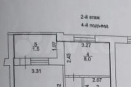 1-к. квартира, 32,1 м², 2/3 эт.
