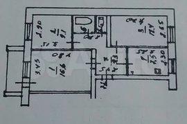 3-к. квартира, 61 м², 3/5 эт.