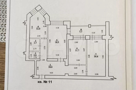 3-к. квартира, 86,3 м², 3/5 эт.