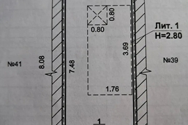 Гараж, 21 м²