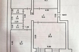 3-к. квартира, 109,3 м², 4/5 эт.