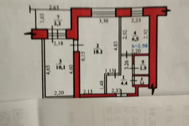2-к. квартира, 45 м², 4/9 эт.